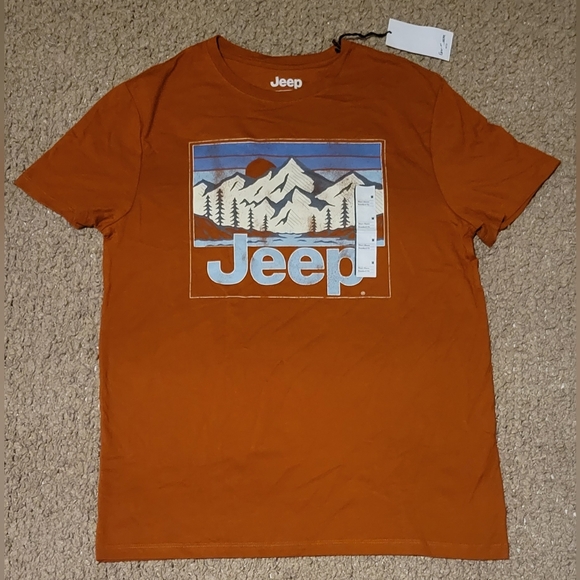 Goodfellow & Co Other - GOODFELLOW & CO Jeep T Shirt Orange Size S